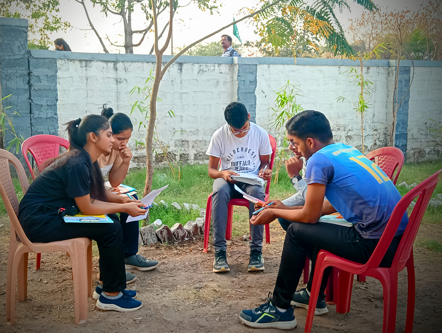 NADAS defence academy students during campus activity session Aurangabad