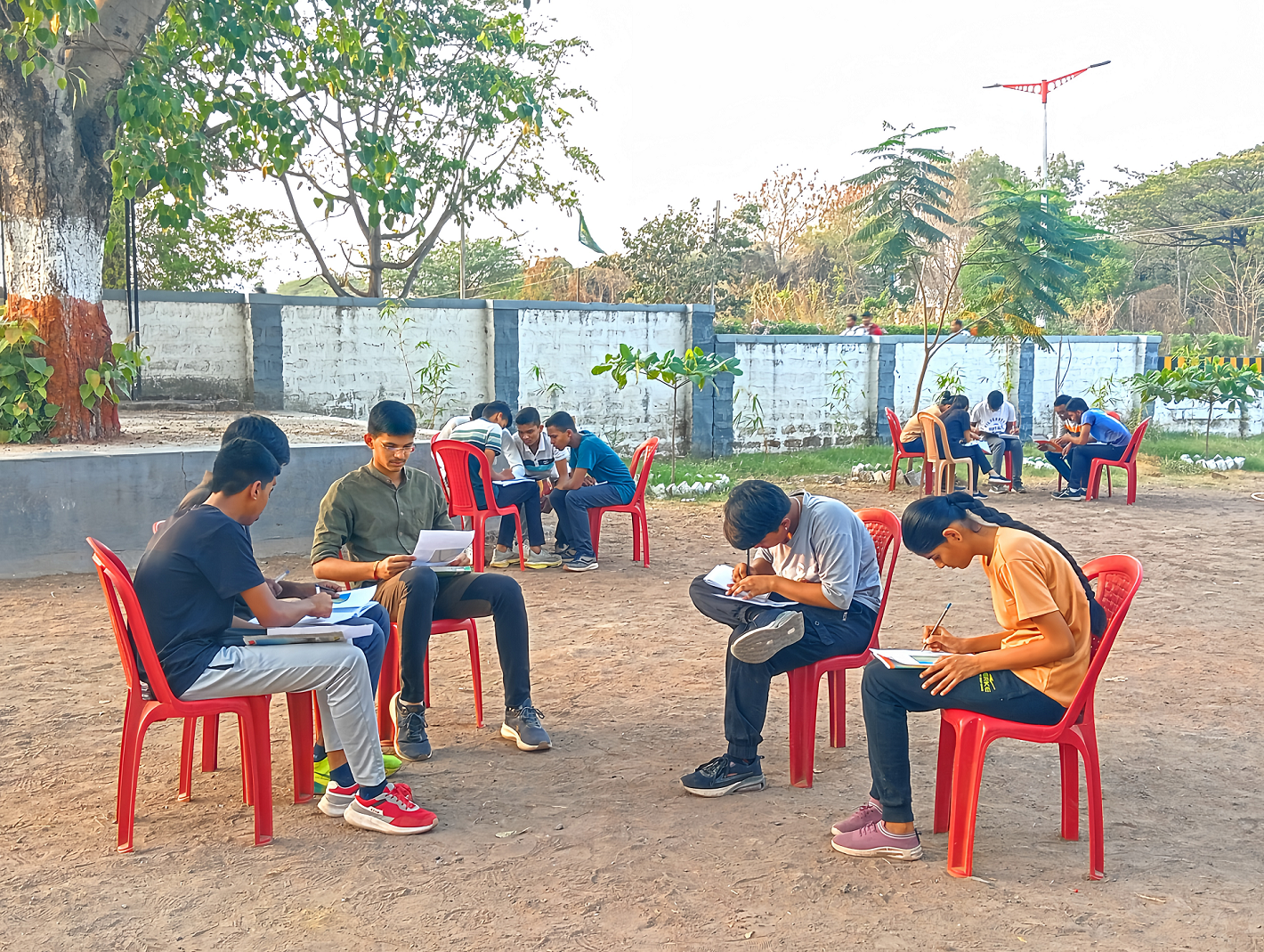 NADAS students at Khadakwasla NDA campus educational trip