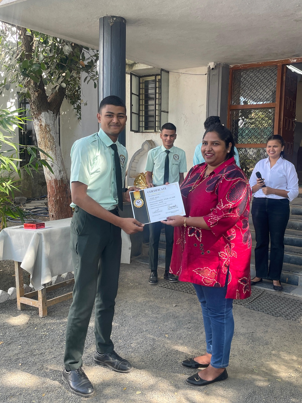 NDA aspirant horse riding training at NADAS Aurangabad