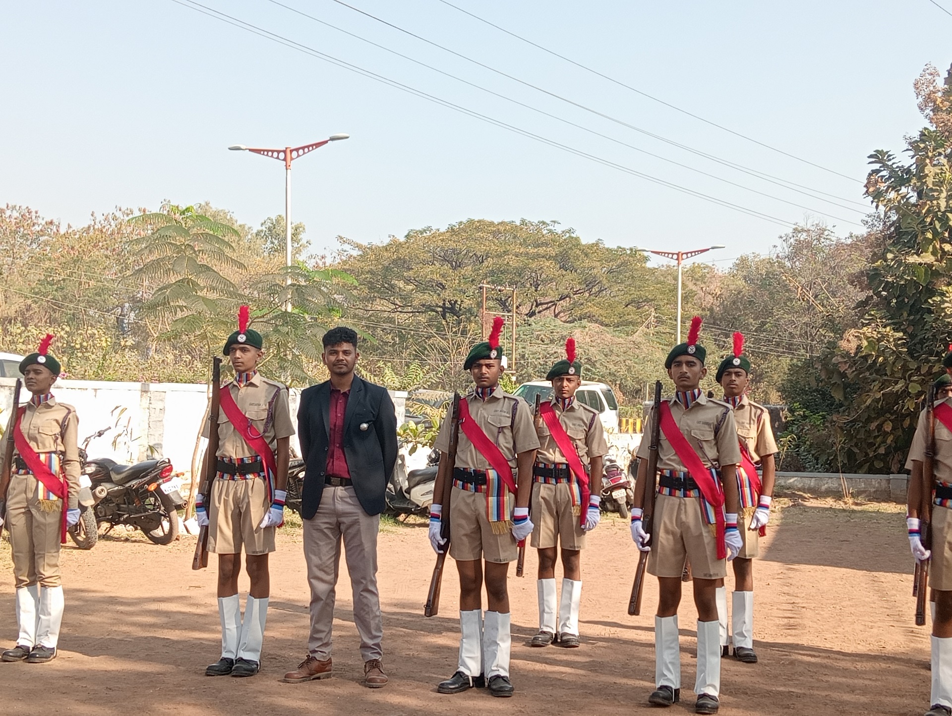 NDA coaching cadets drill ground training — NADAS Aurangabad